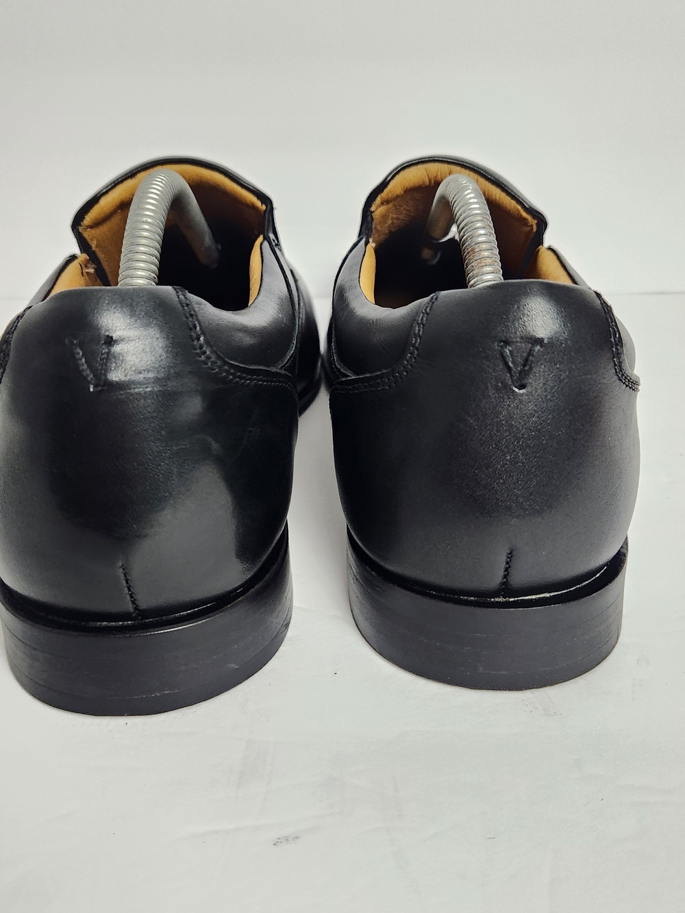 VIONIC Sullivan Mens Size 10 Black Leather Slip On Comfort Support Loafer Shoes - Picture 5 of 12
